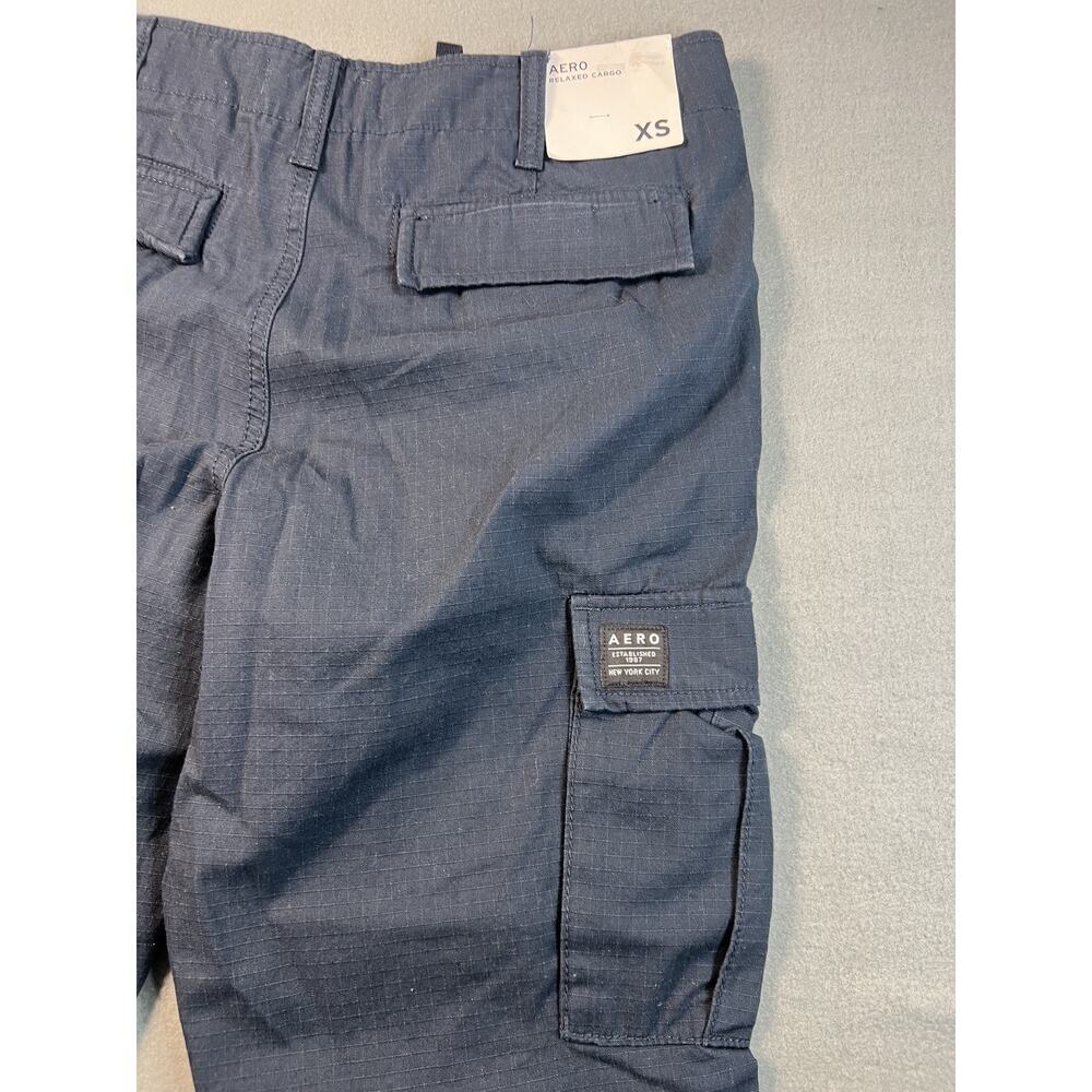 Aéropostale Men's Navy Blue Jogger Pants XS Drawstring Cotton Casual Wear - Picture 5 of 10